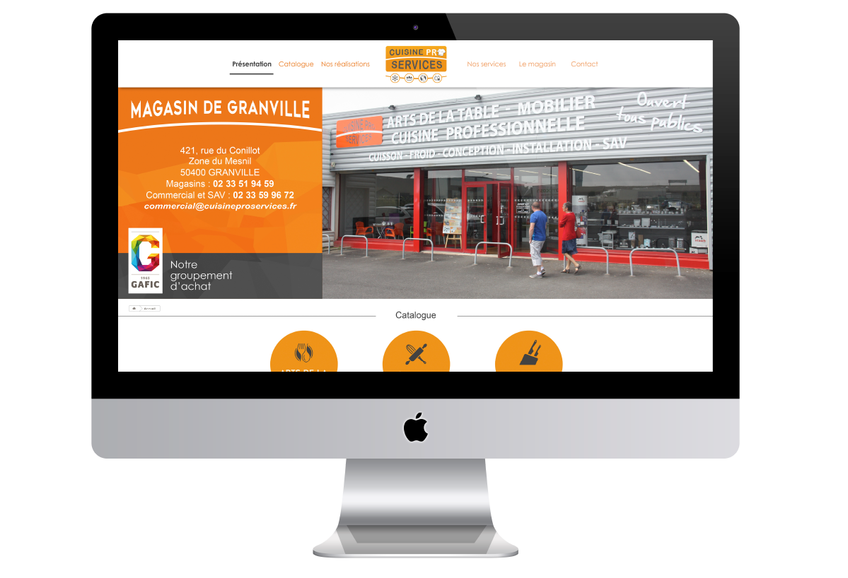 cuisine pro services site internet granville