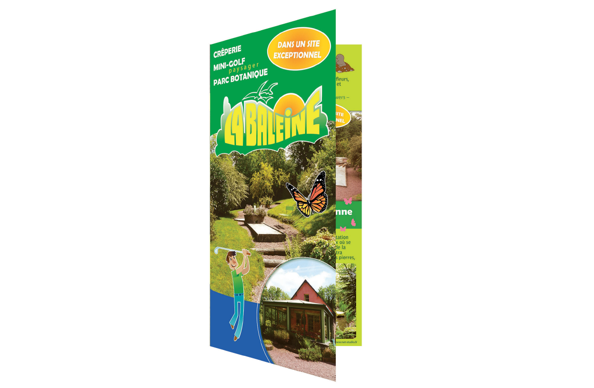mini golf la baleine depliant